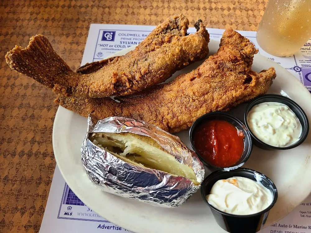 Fresh Bullhead Dinner